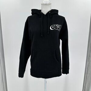 Vintage Obey X Cope 2 Throw up Block Pullover Hoodie Silver Graffiti pint size S